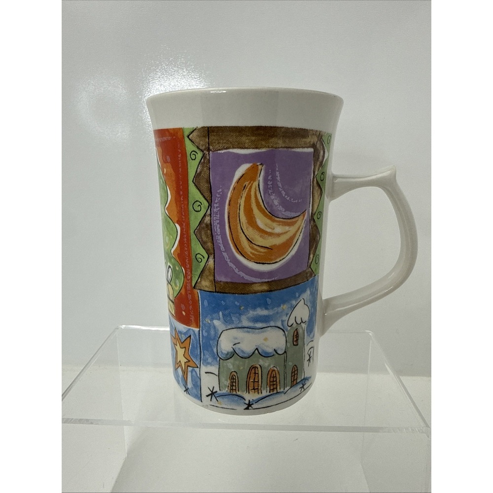 Royal Norfolk Christmas Holiday Coffee Tea‎ Latte Cup Mug - Picture 3 of 5